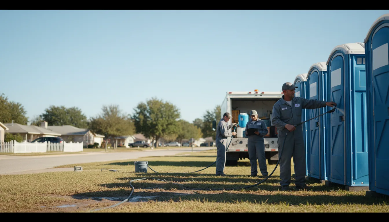 Long-Term Portable Toilet Rental in Coleman, GA near me